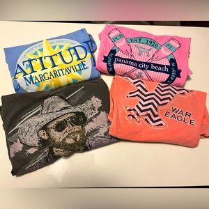 Tee Shirt Lot!! 4 Large Miscellaneous Tees